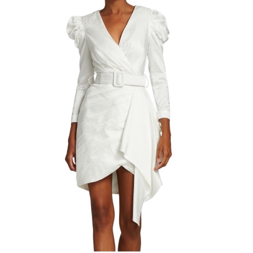 Leopard Satin Ruched Sheath Dress
